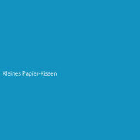 Kleines Papier-Kissen