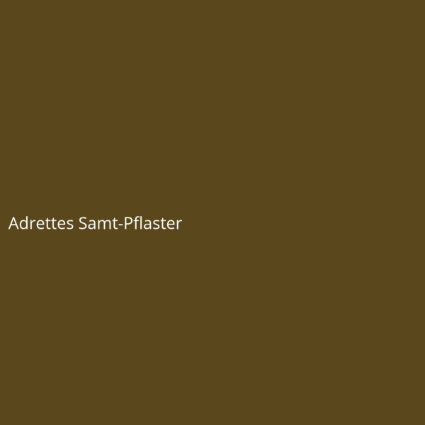 Adrettes Samt-Pflaster
