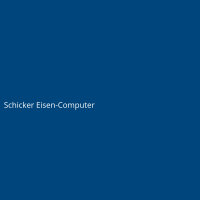 Schicker Eisen-Computer