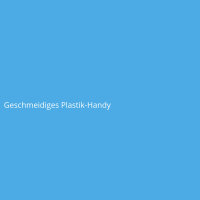 Geschmeidiges Plastik-Handy