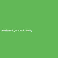 Geschmeidiges Plastik-Handy