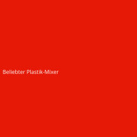Beliebter Plastik-Mixer
